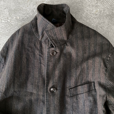 Patch & Flap Pocket Shirt Collar Jacket