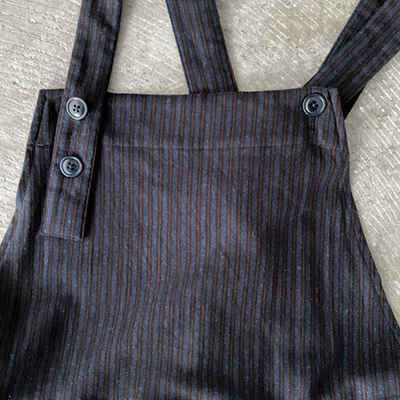 Old Style Bib Overall Skirt