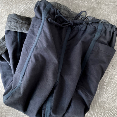 Reversible Seam Taping Easy Pants