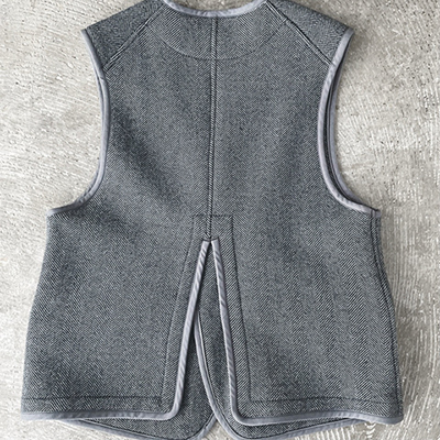 Back Slit Vest