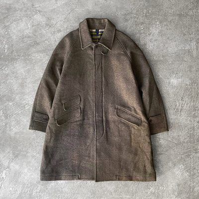 Fly Front Raglan Sleeve Coat