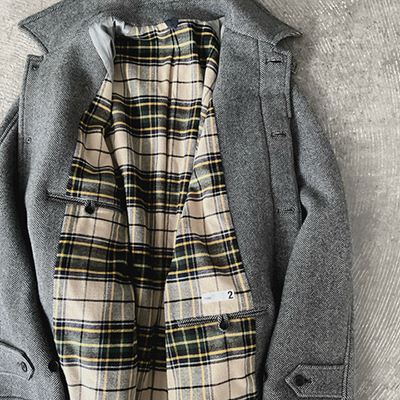 Fly Front Raglan Sleeve Coat