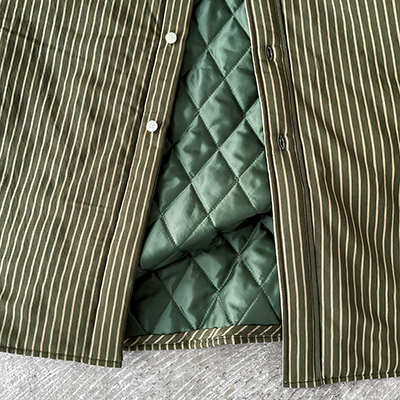 Padded Baggy Fit Shirt Dress