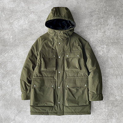 Padded 4 Patch Pocket Mountain Parka