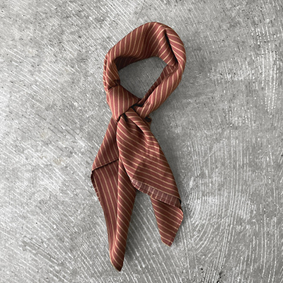 Viscose*Nylon Stripe Cloth