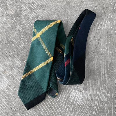 Large Tartan Plaid Cotton Flannel Twill Cloth