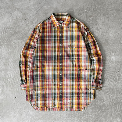 Side Patch Pocket Long Shirt