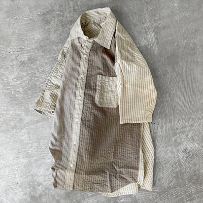 Crazy Comb. Baggy Fit Short Sleeve Shirt