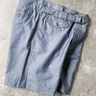 D-ring Belted Shorts