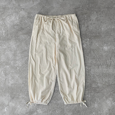 Drawstring Wide Pants