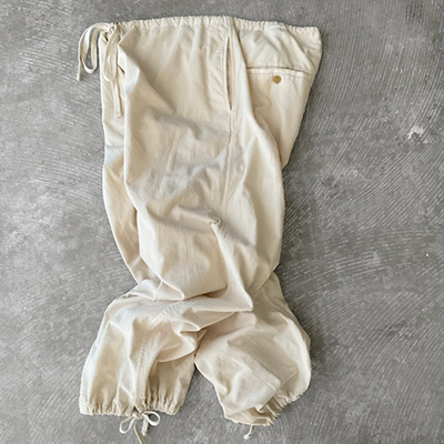 Drawstring Wide Pants