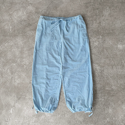 Drawstring Wide Pants