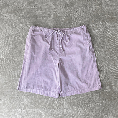 Drawstring Wide Shorts