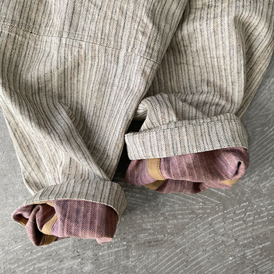 Reversible Seam Taping Easy Pants