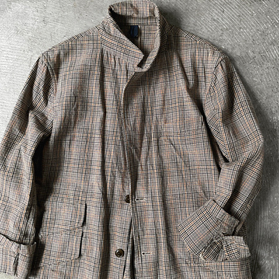 3 Slant Flap Pocket 2 Button Jacket