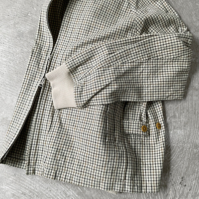 Zip Front Harrington Jacket