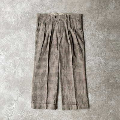 2 In-pleat Wide Pants