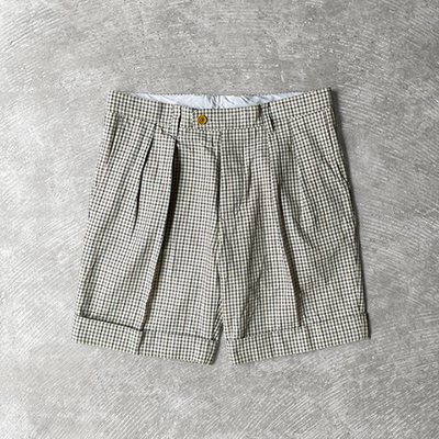 2 In-pleat Wide Shorts
