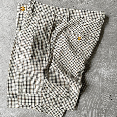 2 In-pleat Wide Shorts