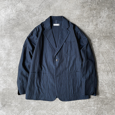 2 Button 3 Patch Pocket Piping Jacket