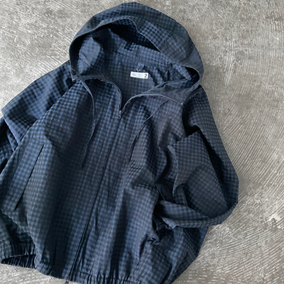 Raglan Sleeve Zip Front Parka