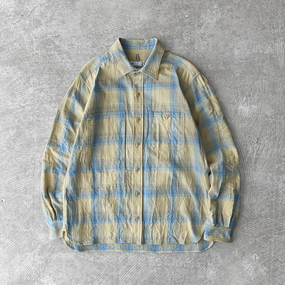 Asymmetric Pocket Work Shirt