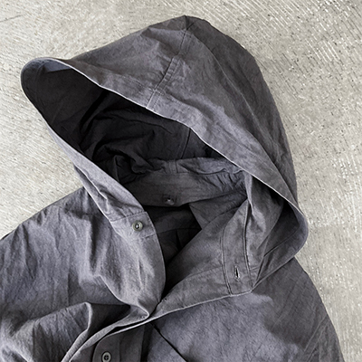 Hooded Shirt Dress