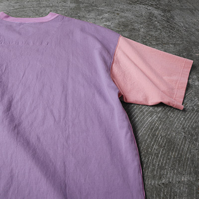 Color Panel Oversized T-shirt