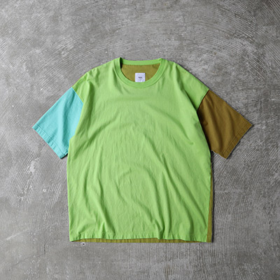 Color Panel Oversized T-shirt