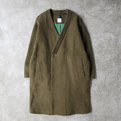 Dotera Collarless Coat