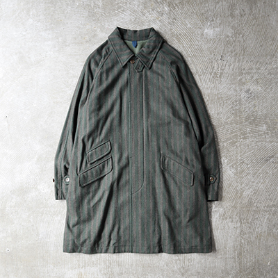 Fly Front Raglan Sleeve Coat