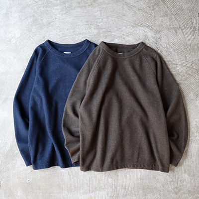 Raglan Sleeve Crew Neck Shirt